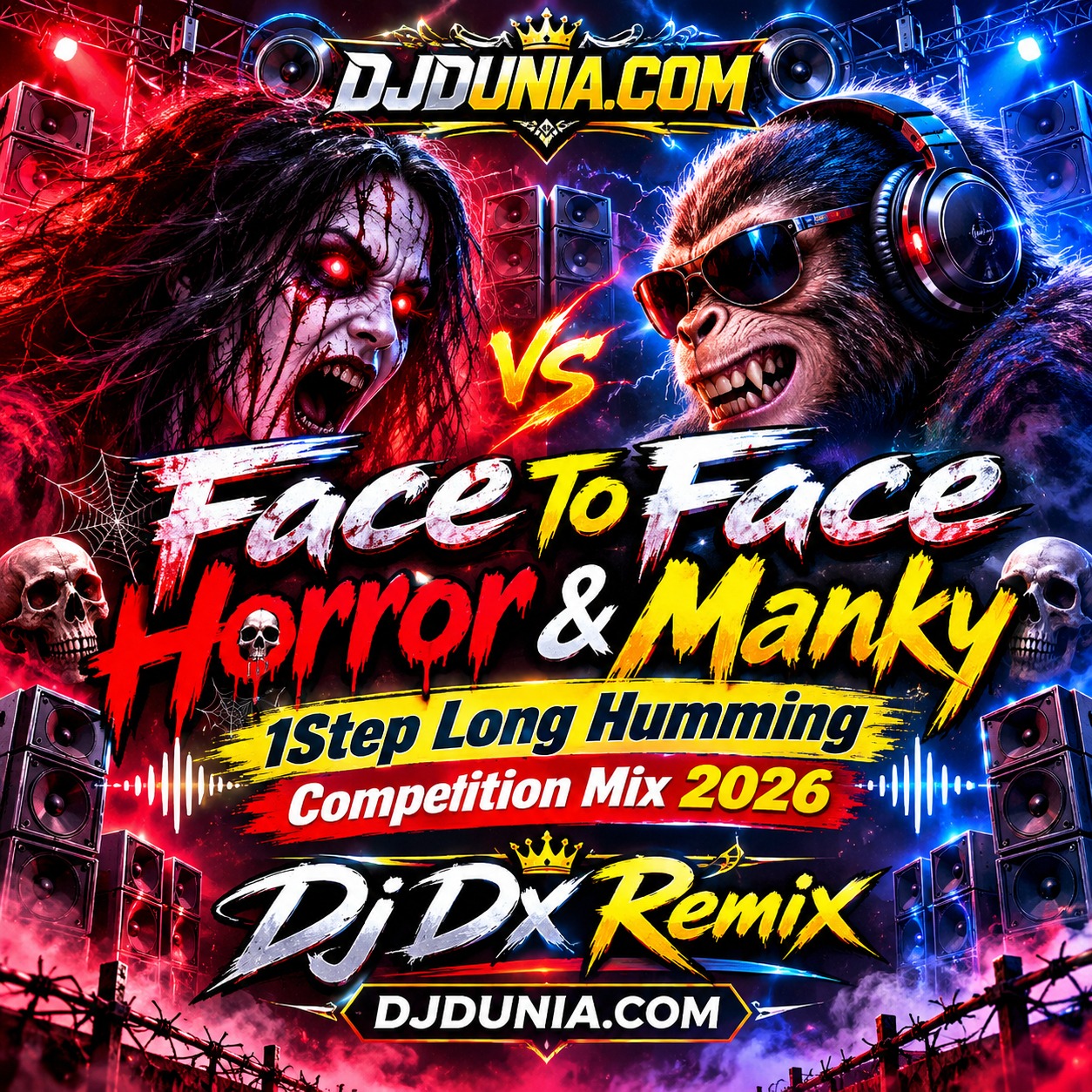 Nachunga To (Face To Face Horror & Manky 1Step Long Humming Competition Mix 2026) Dj Dx Remix
